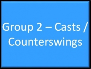 Uneven Bars: Group 2 Casts - Counterswings