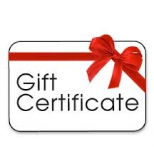 Gift Certificate Redemption