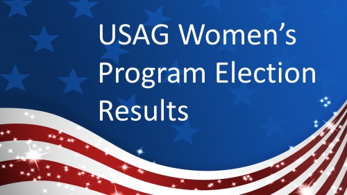 USAG Women&#039;s Program Election Results