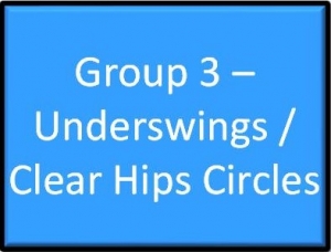 Uneven Bars: Group 3 Underswings - Clear Hips